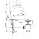 Смеситель Ideal Standard Ceraline BC193AA для умывальника однорычажный, хром
