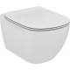 Комплект Система инсталляции для унитазов Ideal Standard W3710AA 4 в 1 + Крышка-сиденье Ideal Standard Tesi T352701 с микролифтом, петли хром + Унитаз подвесной Ideal Standard Tesi T007901, цвет белый, бачок 3/6 л