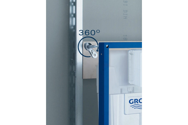Комплект Система инсталляции для унитазов Grohe Rapid SL 38929000 4 в 1 с кнопкой смыва + Крышка-сиденье Ideal Standard Connect E772401 с микролифтом + Унитаз подвесной Ideal Standard Connect AquaBlade E047901, цвет белый, бачок 3/6 л