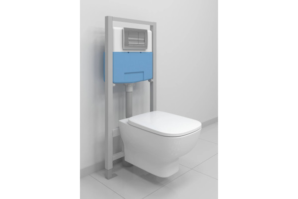 Кнопка смыва Ideal Standard Solea M1 R0108AA механическая,  в современном стиле