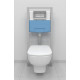 Кнопка смыва Ideal Standard Solea M1 R0108AA механическая,  в современном стиле