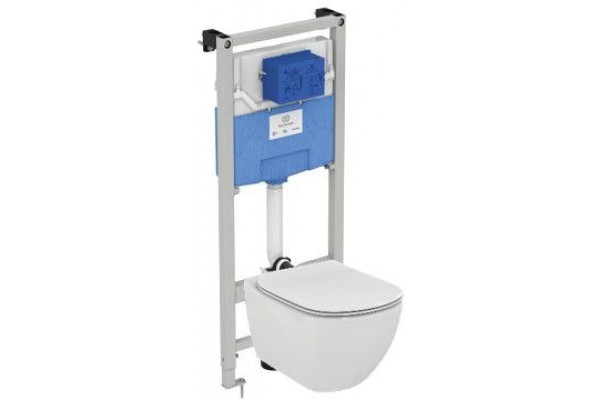 Комплект Ideal Standard Tesi AquaBlade T386801 цвет белый, бачок 3/6 л