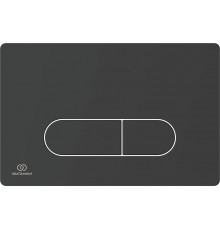 Кнопка смыва Ideal Standard Oleas R0115A6 черная механическая,  в современном стиле