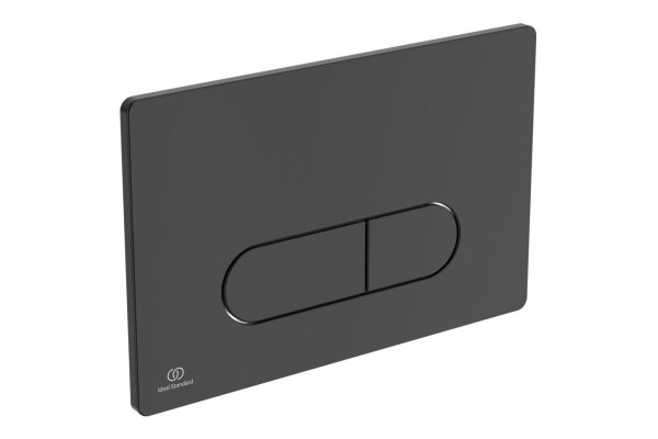 Кнопка смыва Ideal Standard Oleas R0115A6 черная механическая,  в современном стиле