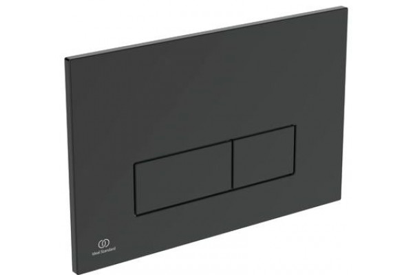 Кнопка смыва Ideal Standard Oleas R0121A6 черная механическая,  в современном стиле