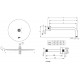 Душевой комплект Ideal Standard Ceraflex BC447AA С ВНУТРЕННЕЙ ЧАСТЬЮ хром, шланг 175 см