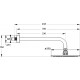 Душевой комплект Ideal Standard Ceraflex BC447AA С ВНУТРЕННЕЙ ЧАСТЬЮ хром, шланг 175 см