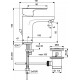 Душевой комплект Ideal Standard Ceraplan III BD005AA хром, шланг 175 см