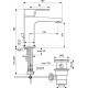 Душевой комплект Ideal Standard Esla BC264AA хром, шланг 175 см