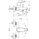 Душевой комплект Ideal Standard Ceraflex BD001AA хром, шланг 175 см
