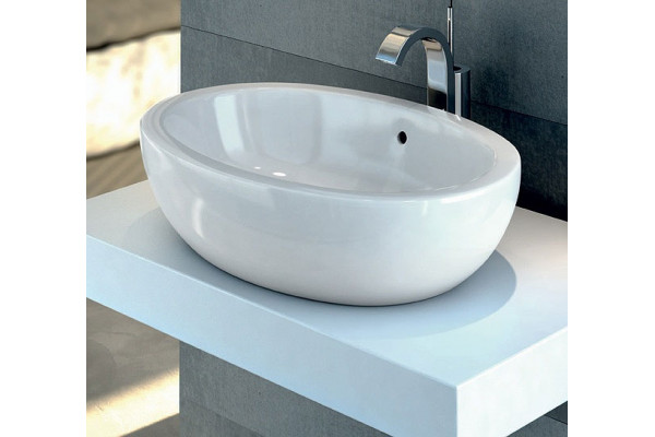 Раковина Ideal Standard Strada (60 см) цвет белый, на столешницу, овальная