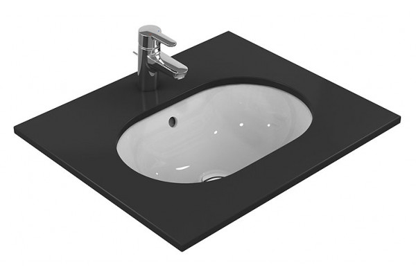 Раковина Ideal Standard Connect (55 см) цвет белый, овальная, с переливом