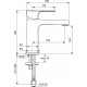 Смеситель Ideal Standard Crafine D BC553AA для раковины однорычажный, хром