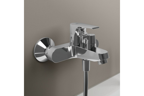 Смеситель Ideal Standard Cerafine D BC494AA для ванны с душем, однорычажный, хром