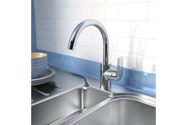 Смеситель Ideal Standard Ceraflex B1727AA для кухонной мойки однорычажный, хром