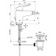 Смеситель Ideal Standard Ceraflex B1718AA для биде однорычажный, хром
