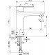 Смеситель Ideal Standard Cerafine O BC554AA для раковины однорычажный, хром