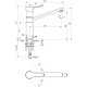 Смеситель Ideal Standard Alpha BC813AA для кухонной мойки однорычажный, хром