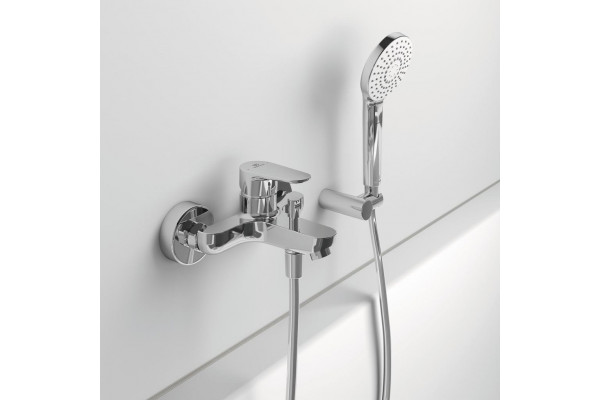 Смеситель Ideal Standard Cerafine O BC500AA для ванны с душем, однорычажный, хром