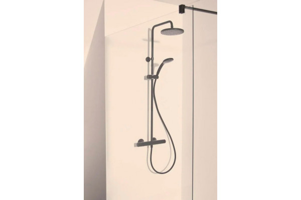 Душевая стойка Ideal Standard Ceraterm T25 A7545XG silk black цвет черный, штанга 115.2 см