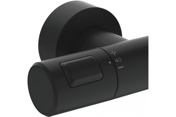 Душевая стойка Ideal Standard Ceraterm T25 A7545XG silk black цвет черный, штанга 115.2 см