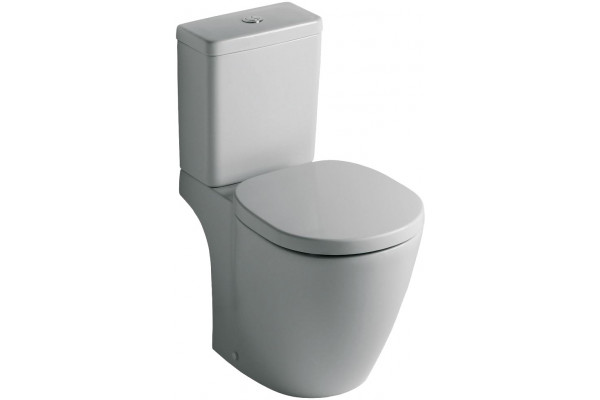Унитаз-компакт Ideal Standard Connect E716401 с микролифтом, белый, овальный, 36.5x66.5 см