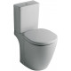 Унитаз-компакт Ideal Standard Connect E716401 с микролифтом, белый, овальный, 36.5x66.5 см