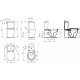 Унитаз-компакт Ideal Standard Connect E716401 с микролифтом, белый, овальный, 36.5x66.5 см