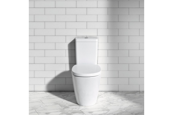 Унитаз-компакт Ideal Standard Connect E716401 с микролифтом, белый, овальный, 36.5x66.5 см