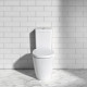 Унитаз-компакт Ideal Standard Connect E716401 с микролифтом, белый, овальный, 36.5x66.5 см
