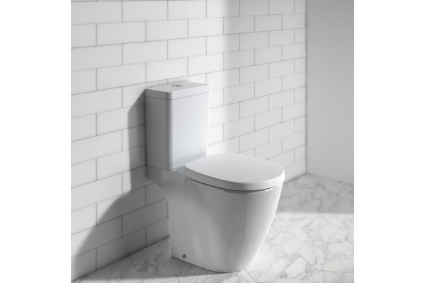 Унитаз-компакт Ideal Standard Connect E716401 с микролифтом, белый, овальный, 36.5x66.5 см