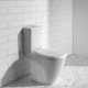 Унитаз-компакт Ideal Standard Connect E716401 с микролифтом, белый, овальный, 36.5x66.5 см