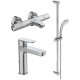 Душевой комплект Ideal Standard CERATHERM T100 (3 в 1) хром, шланг 160 см