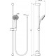 Душевой комплект Ideal Standard CERATHERM T100 (3 в 1) хром, шланг 160 см