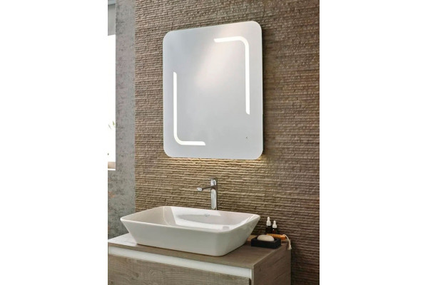 Зеркало Ideal Standard Mirror&Light T3350BH с подсветкой, сенсор на зеркале в современном стиле