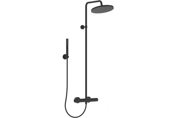 Душевая стойка Ideal Standard Ceraterm T25 BC748XG silk black цвет черный, штанга 115.2 см