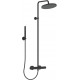 Душевая стойка Ideal Standard Ceraterm T25 BC748XG silk black цвет черный, штанга 115.2 см