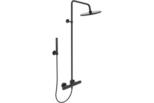 Душевая стойка Ideal Standard Ceraterm T25 BC748XG silk black цвет черный, штанга 115.2 см