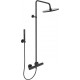 Душевая стойка Ideal Standard Ceraterm T25 BC748XG silk black цвет черный, штанга 115.2 см