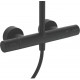 Душевая стойка Ideal Standard Ceraterm T25 BC748XG silk black цвет черный, штанга 115.2 см
