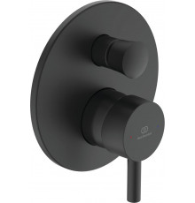 Смеситель Ideal Standard Ceraline A6939XG С ВНУТРЕННЕЙ ЧАСТЬЮ, для ванны с душем, черный, однорычажный