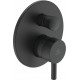 Смеситель Ideal Standard Ceraline A6939XG С ВНУТРЕННЕЙ ЧАСТЬЮ, для ванны с душем, черный, однорычажный