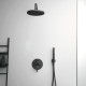 Смеситель Ideal Standard Ceraline A6939XG С ВНУТРЕННЕЙ ЧАСТЬЮ, для ванны с душем, черный, однорычажный