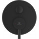 Смеситель Ideal Standard Ceraline A6939XG С ВНУТРЕННЕЙ ЧАСТЬЮ, для ванны с душем, черный, однорычажный