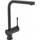 Смеситель Ideal Standard Ceraline BC174XG для кухонной мойки, черный, однорычажный, высота излива 32.2 см