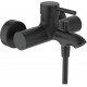 Смеситель Ideal Standard Ceraline BC270XG для ванны с душем, черный, однорычажный, длина излива 17.5 см