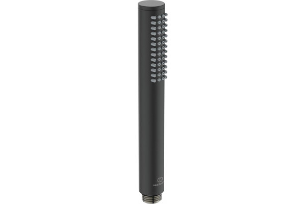 Смеситель Ideal Standard Ceraline BC270XG для ванны с душем, черный, однорычажный, длина излива 17.5 см