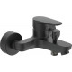 Смеситель Ideal Standard Cerafine O BC500XG для ванны с душем, черный, однорычажный, длина излива 15.8 см