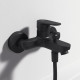 Смеситель Ideal Standard Cerafine O BC500XG для ванны с душем, черный, однорычажный, длина излива 15.8 см