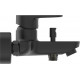 Смеситель Ideal Standard Cerafine O BC500XG для ванны с душем, черный, однорычажный, длина излива 15.8 см